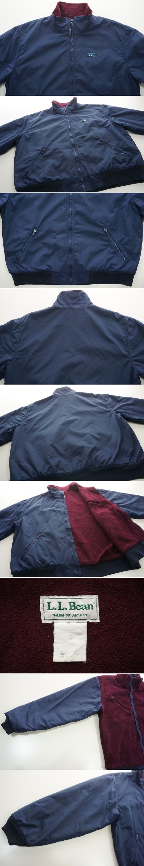 Gentlemen's ＞ outerwears ＞ 80,90's L.L.Bean warm-up nylon Jacket